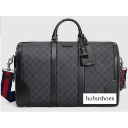 Diseñador Soft Carry-on Duffle 474131 Hombres Messenger Bags Hombro Cinturón Bolsa Totes Cartera Maletines2233