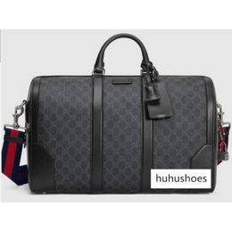 Diseñador Soft Carry-on Duffle 474131 Hombres Messenger Bags Hombro Cinturón Bolsa Totes Cartera Maletines253K