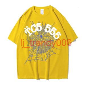 Designer SP5der 5555 Chemises Young Thug T-shirt Hip Hop Mens and Womens Sweat à capuche de haute qualité Spider Spider Powder Pullover 555555 European Taille S-XXL SX