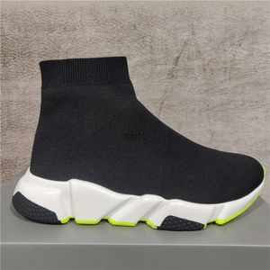 Designer Speed Trainer Chaussures Casual À Vendre À Lacets Mode Chaussettes Plates Bottes Vitesse 2.0 Hommes Femmes Runner Baskets Avec Sac À Poussière Taille 35-45 077