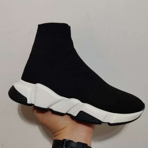 Designer Speed Trainer Chaussures Casual À Vendre À Lacets Mode Chaussettes Plates Bottes Vitesse 2.0 Hommes Femmes Runner Baskets Avec Sac À Poussière Chaussures Taille 35-45 001