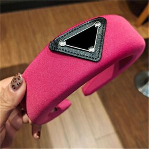 Designer Sponge Headband Luxury Hair Bands For Women Girl Brand Letter Headband Sports Fitness Headwrap Fashion Hair Accessoires