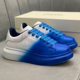 Zapatos deportivos de diseñador Estilo de tendencia clásico Último diseño de fusión de color Zapatos de suela gruesa para hombre para mujer Zapatillas de deporte de color personalizadas Tamaño de pareja 35-46