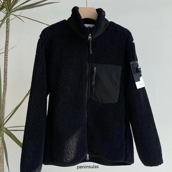 Designer Printemps et Automne Stones Island Veste Manteau Poitrine Badge Pull À Capuche Manteau Bouton Chaud Sweat À Capuche Mode Classique Vestes Hommes Femmes L3