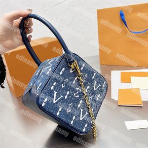 Sac à bandoulière carré de styliste pour femmes, sac à main de luxe avec chaîne, sacs à bandoulière de 15cm, sac à cosmétiques