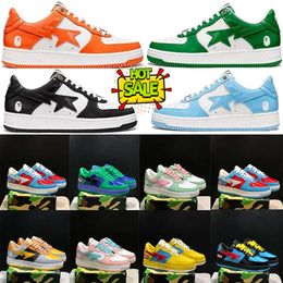 Designer Sta Casual Chores Low-Top Men Femmes Patent Leather Limited Edition Sneakers Outdoor Streetwear Skateboard Trainers Sports