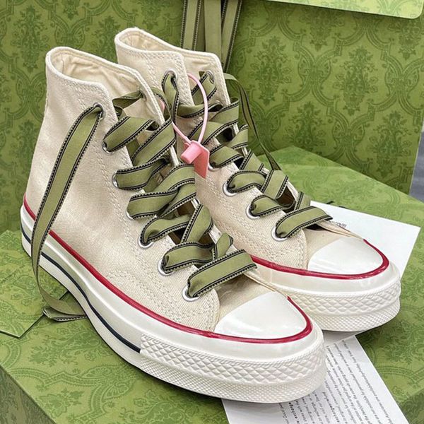 Diseñador estrella Zapatos de lona estilo de moda al aire libre para hombre y para mujer zapatillas de deporte de lujo para monopatín de alta calidad 35-44 gratis un cordón