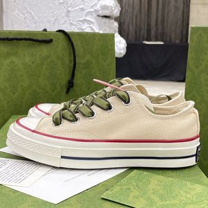 Designer ster laag uitgesneden Canvas schoenen co-branded klassieke outdoor trend stijl heren en dames Skateboard sneakers top van hoge kwaliteit 35-44 gratis een schoenveter