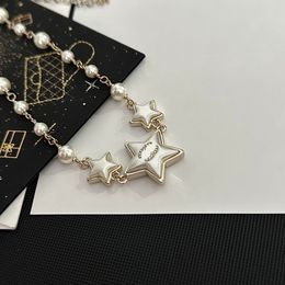 Collier pendentif en forme d'étoile Boutique 18 km collier de tendance de mode classique en or 18k