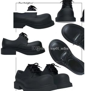 Diseñador Steroidss Derby Zapatos Zapatillas de deporte negras Hombres Zapato para hombre EVA Punta extra redonda Material liviano Con cordones Zapatilla de deporte de lujo Tela suave Nueva moda Tamaño 35-46