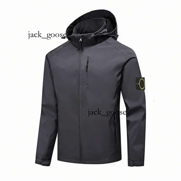 Designer Stonees Island Brand Jacket Stone Small Standard Function Charge Coat Casual Light Hood Homme et Femme Island Taille S-5XL CP Jacket 940