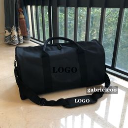 Bolsa de almacenamiento de diseñador logo blanco Blanco al aire libre Bolso de hombro de deportes al aire libre Deportes de gimnasia de gimnasio al aire libre de moda