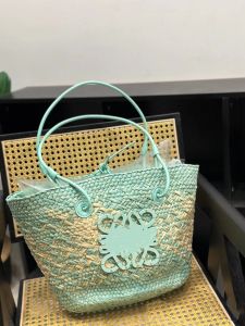 Sac à main tissé à la main, panier de paille de styliste, fourre-tout de plage, fourre-tout d'été pour dames, sac à main tissé a16