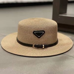 Chapeau de paille de créateur de luxe Mentleman Cap de qualité supérieure pour hommes et femmes du soleil pour femmes