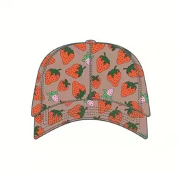 Designer Fraise Casquettes De Baseball Coton Cactus Classique Lettre Casquettes De Baseball été Hommes Femmes Enfants Chapeaux De Soleil En Plein Air Réglable Snapback Cap Casquette Visière