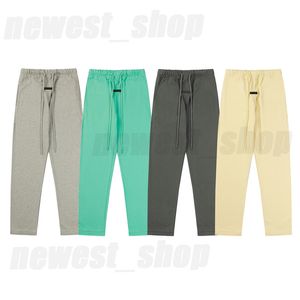 Diseñador streetwear para hombre para mujer pantalones carta clásica temporada novena suelta cordón de gran tamaño calle alta pantalones de chándal verdes joggers pantalones de hip hop