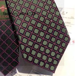 Cravate brodée à rayures de styliste pour hommes, cravate en soie verte armée, mode décontractée, haute qualité, nœud papillon EXNT