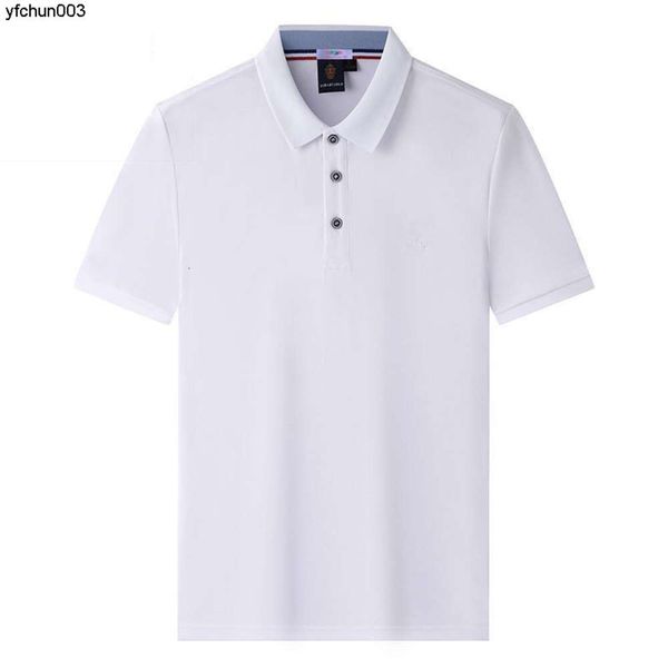 Designer Stripe Polo T-shirts Serpent Polos Abeille Floral Broderie Hommes High Street Mode Cheval T-shirt Taille S-6xl