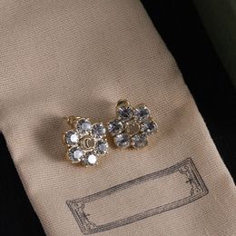 Designer Stud Earring 925 Silver Diamond oorbellen Gouden sieraden Oorringen Designer voor vrouwen Pearl -oorbellen Betrokkenheid