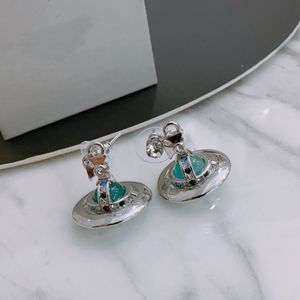 Boucles d'oreilles design Viviane luxe femmes bijoux de mode boucles d'oreilles en or métal perle boucle d'oreille cbijoutier Westwood femme 22