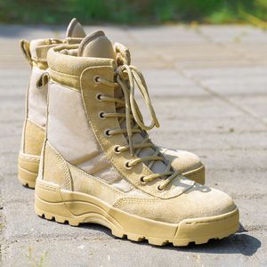 Designer Student Combat Boots Army Fan Boots Summer Camp Training Schoenen wandelschoenen superlicht en ademende Martin Boots 33-45