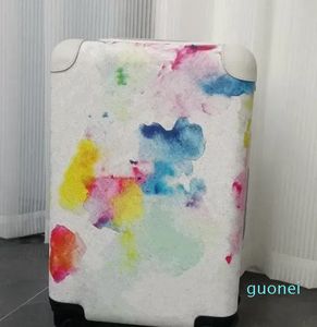 Diseñador -Maleta Spinner Rueda de viaje Hombres Mujeres Maleta con ruedas Caja Diseñador Bolsas de baúl