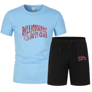 Diseñador Baloncesto de verano Hombres Mujer Pantra de rastreo Boy Boy Billonario Camiseta Conjuntos de pantalones deportivos Summer Sportswear Jogging Brand Traje informal de camiseta 775