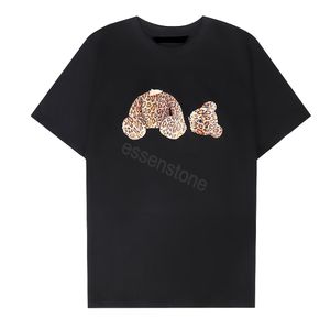 23ss été Mens palmss Angels t-shirt coton ours à manches courtes imprimé tenue survêtement loisirs plage séchage rapide été ensemble Londres Streetwear anges t-shirts S-2XL