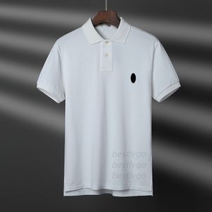 Designer Summer Mens Polos Polo shirt met korte mouwen met reverscasual tee Business Hip Hop Clothing XS-2XL Top