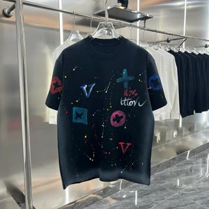 Designer Summer Mens Shirt Casual Man Dames T-stukken met letters Afdrukken Korte mouwen