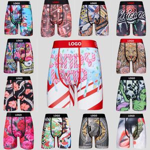 Designer Zomer Nieuwe Trendy Mannen Jongen Shorts Broek Ondergoed Unisex Boxers Hoge Kwaliteit Sneldrogende Onderbroek Met Pakket Zwemkleding