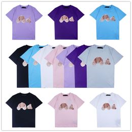 Designer Summer PA Baby T-shirts Enfants T-shirts Bear Palm Garçons Filles Styliste Vêtements Tee Palms Enfants Jeunes Tout-petits Imprimés à manches courtes Angles tronqués Tees Angel
