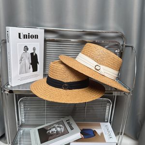 Designer Summer Straw Hat Dames Heren Zomer Stroopkappen Fashion Beanie Embet Hatrs Driving Fisherman Strawhden Beach Holiday Hats