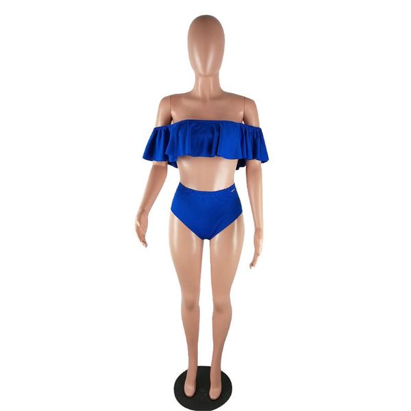 Diseñador Trajes de verano Bikinis Trajes de baño de dos piezas Trajes de mujer Tallas grandes 3XL Sin tirantes Top Shorts Traje de baño Trajes de baño para niñas Ropa de playa 9557