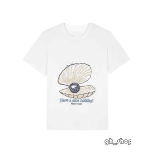 Designer Summer Femmes T-shirts Mode Fraise Imprimer Casual Col Rond Lâche Coton À Manches Courtes Top T-Shirt Pour Les Femmes 6376