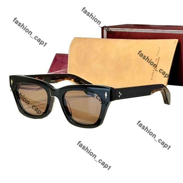 Gafas de sol de diseñador Jacque Marie Mage Gafas de sol para hombres Mujeres Gafas de sol con forma de ojo de gato Marcos OEM ODM Gafas de acetato Retro UV400 Lente protectora Oaklies Gafas de sol 691