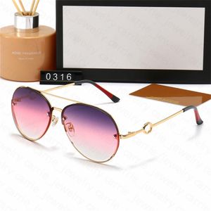 Diseñador Sunglass Fashion High Big brand high-end Quality Gafas de sol Mujeres Hombres Sun glass Print Goggle Adumbral 3 Opción de color