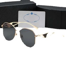 Designer zonnebril mode zonnebril klassiek merk driehoekig dames heren zonnebril bril adumbral 6 kleuroptie brillen strand buiten