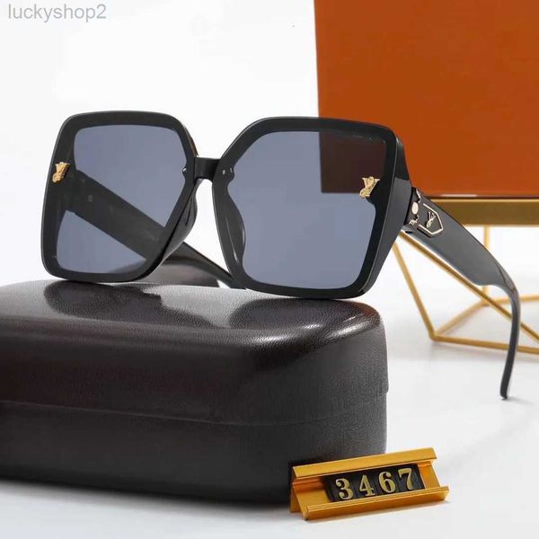 Diseñador de gafas de sol Marca original Outlet para hombres Mujeres Uv400 Lens De Soleil Sun Glass Fashion 3467 Gafas de sol con BoxFBNT