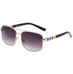 Designer Sunglasses 2021 Topkwaliteit Luchtvaart Pilot Zonnebril voor mannen Vrouwen met zwart of bruin lederen P362