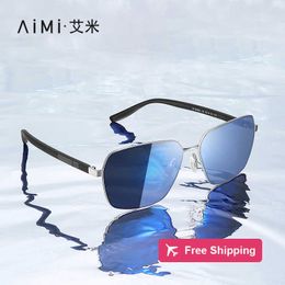 Lunettes de soleil de créateurs Lunettes Amy, luxueuses et haut de gamme, lunettes de soleil Tyrannosaurus Rex pour hommes, conduite polarisée pour hommes, voyage, GM, célébrité sur Internet, polyvalentes 2QYR