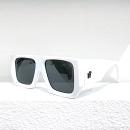 Designer zonnebril anti-ultraviolet mode en royale full frame grote tempels hoogwaardige klassieke oogbescherming zonnebrillen W40018U willekeurige doos