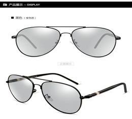 gafas de sol de diseño aviación con lentes de vidrio UV gafas de sol des lunettes de soleil estuches de cuero originales accesorios al por menor 9318119