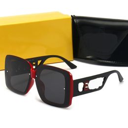 designer zonnebril Merk zonnebrillen voor dames Fashion Designer Zonnebril Goggle Strand Zonnebril Voor Man Vrouw Brillen 5 Kleuren Hoge Kwaliteit