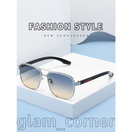 Designer zonnebril Klassieke full-frame brillenaccessoires Des Lunettes De Soleil Reizen met originele doos Digitale fotolijstbril