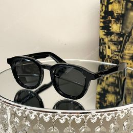 Designer zonnebril klassieke MOSCO DAHVEN bril Topkwaliteit materialen handgemaakte luxe zonnebril voor dames originele doos
