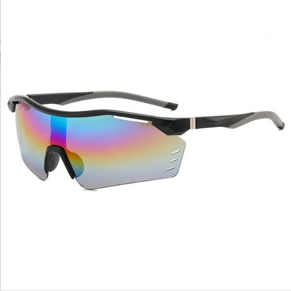 lunettes de soleil design lunettes de cyclisme lunettes de soleil pour hommes lunettes de soleil de sport de plein air lunettes de soleil colorées pour femmes miroir UV 400 lentilles en gros