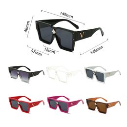 lunettes de soleil design lunettes cyclone lunettes de soleil pour femmes en plein air à la mode UV400 luxe hommes lunettes de soleil à grande lentille lunettes unisexes avec boîte