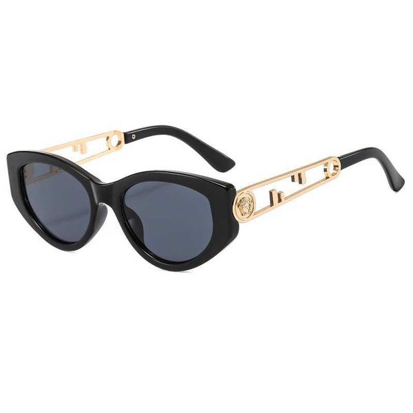 Gafas de sol de diseñador Moda doble f Fan familia Gafas de sol ojos de gato hombres y mujeres belleza cabeza gafas de sol gafas JKUZ