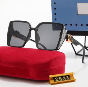 Lunettes de soleil de créateurs mode Goggle lunettes de soleil vintage pour femmes hommes classiques cool lunettes de cadeau décontractées plage ombrage protection UV lunettes polarisées avec boîte